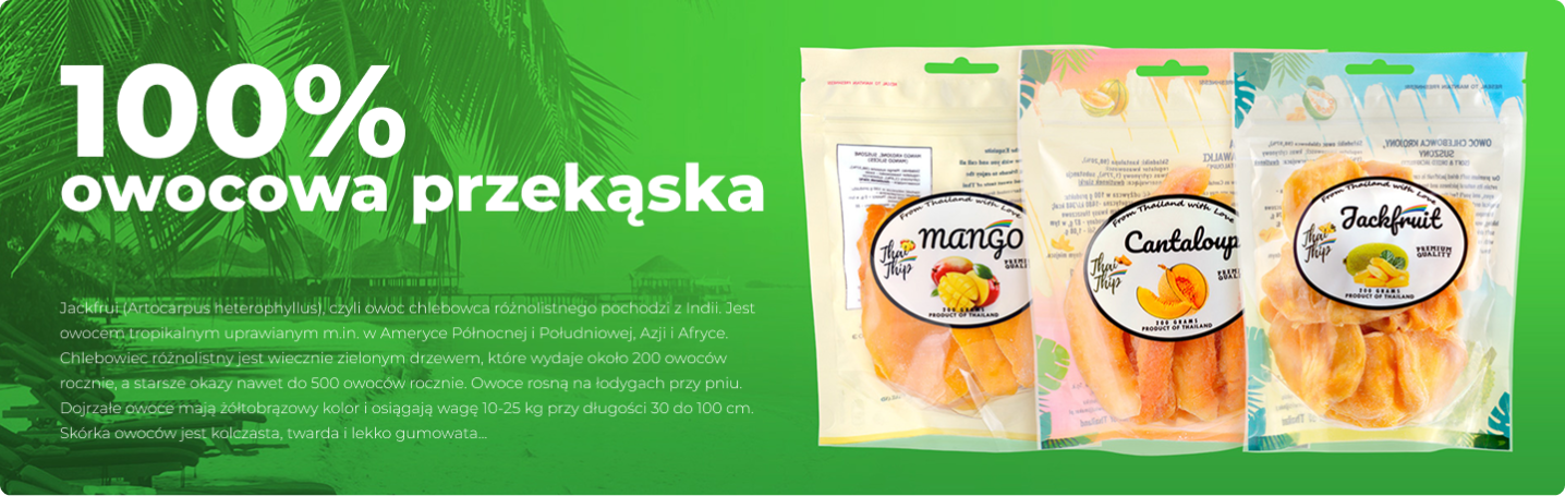 100% owocowa przekąska